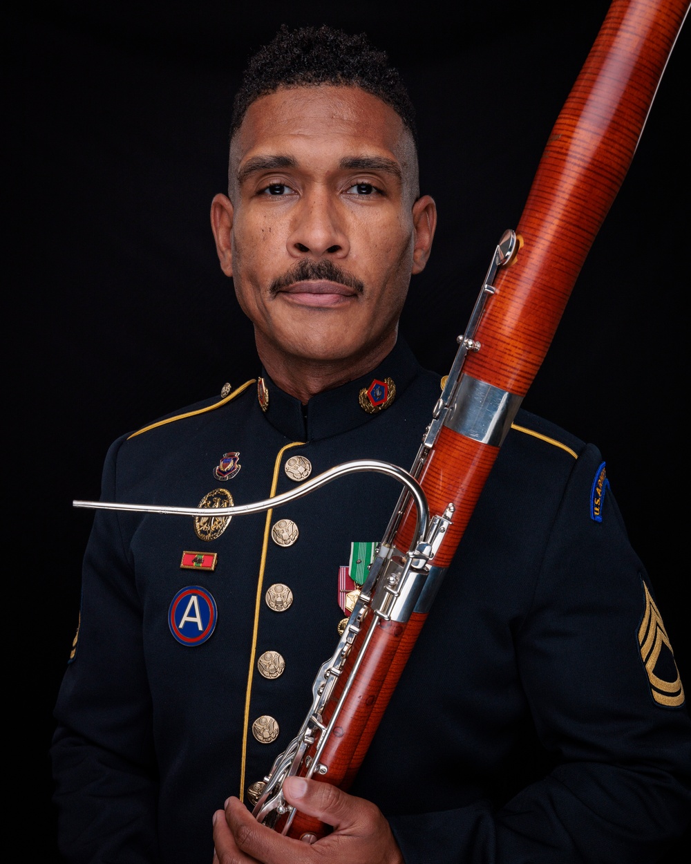 Sgt. 1st Class Thaddeus Crutcher - Bassoon - U.S. Army Field Band Headshot Sgt. 1st Class Thaddeus Crutcher - Bassoon - U.S. Army Field Band Headshot