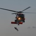 Coast Guard Cutter Forrest Rednour crew members conducts fast-rope training off the Southern California coast