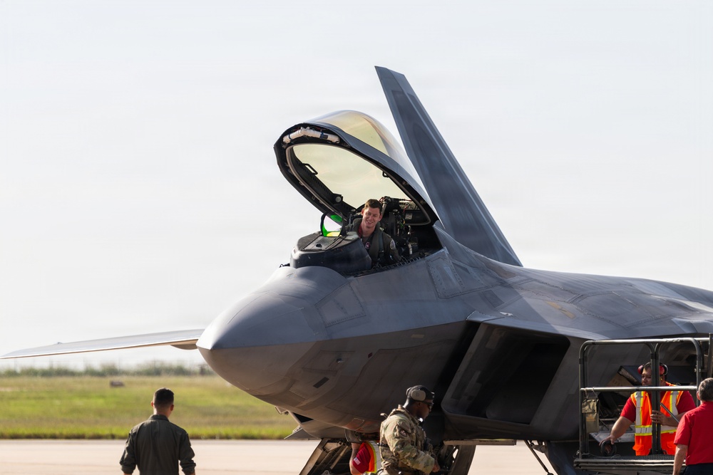 F-22 Visit