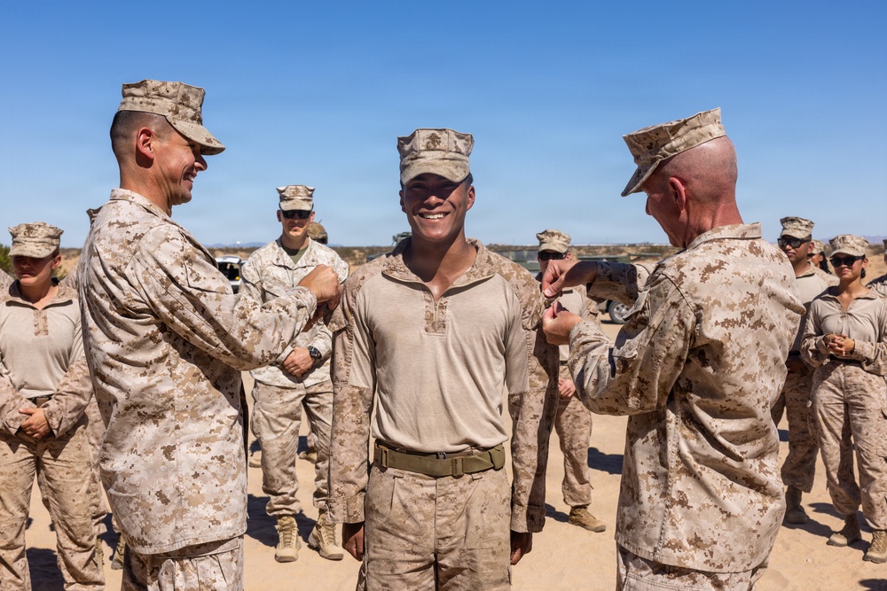 Marine Corps Commandant meritoriously promotes three JTF-SB Marines
