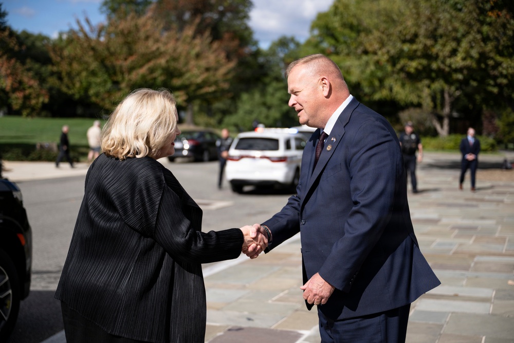 New Zealand Minister of Defense Judith Collins Visits ANC