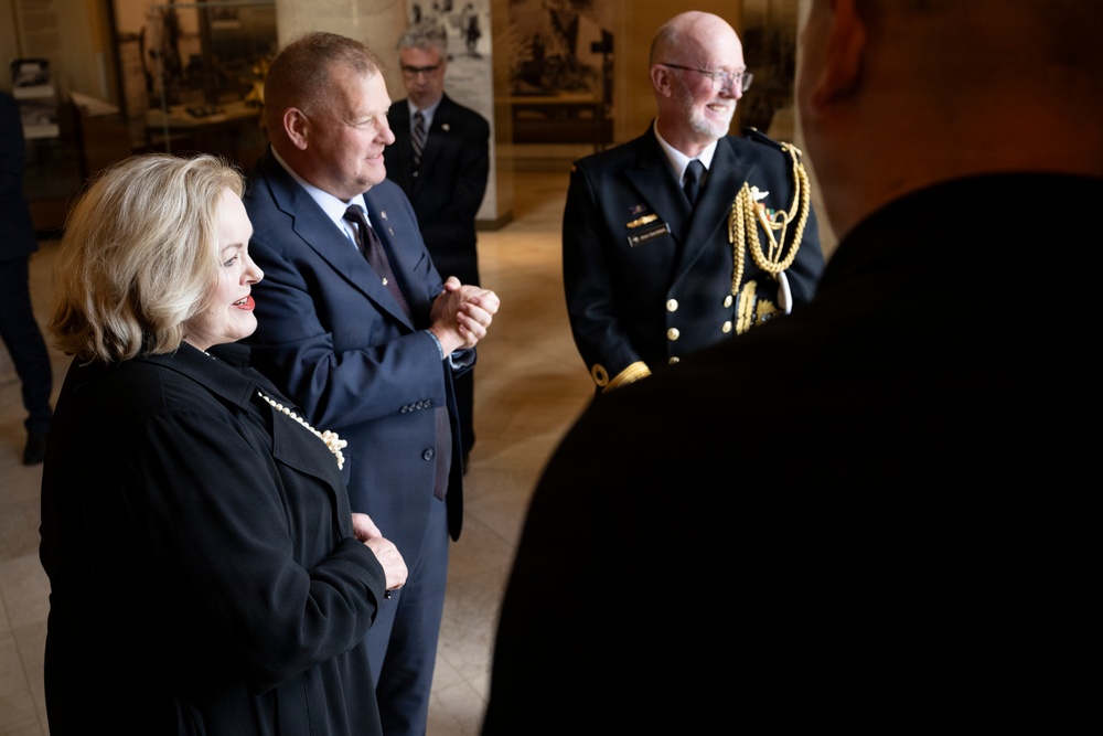 New Zealand Minister of Defense Judith Collins Visits ANC