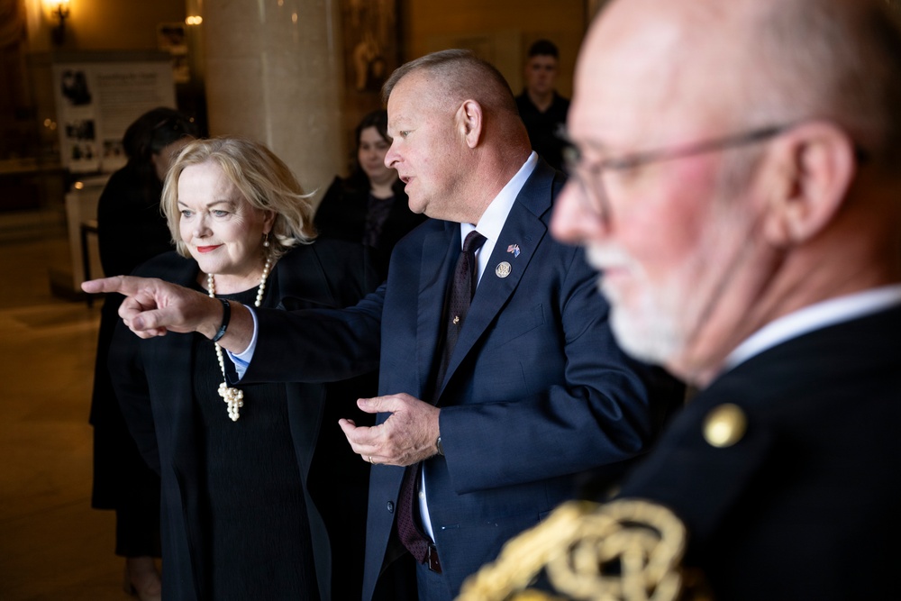 New Zealand Minister of Defense Judith Collins Visits ANC