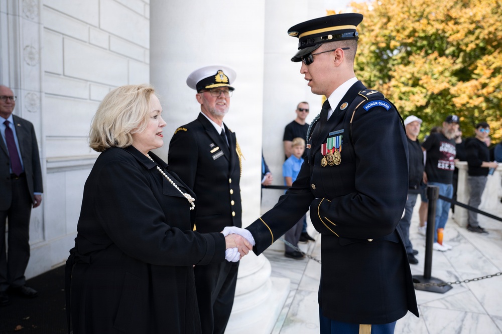 New Zealand Minister of Defense Judith Collins Visits ANC