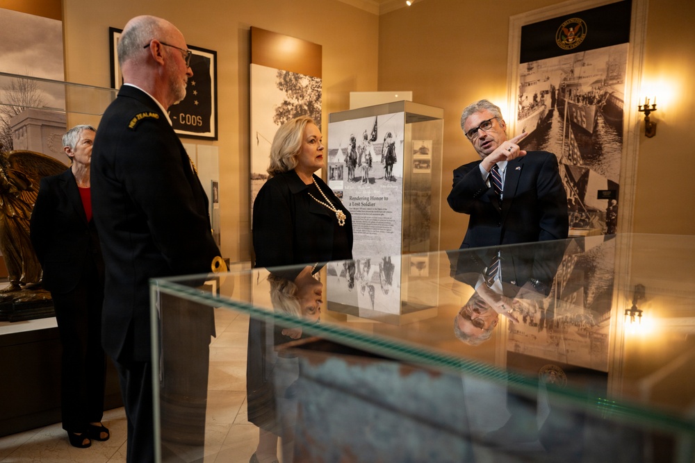New Zealand Minister of Defense Judith Collins Visits ANC