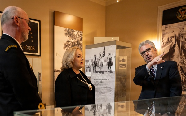 New Zealand Minister of Defense Judith Collins Visits ANC
