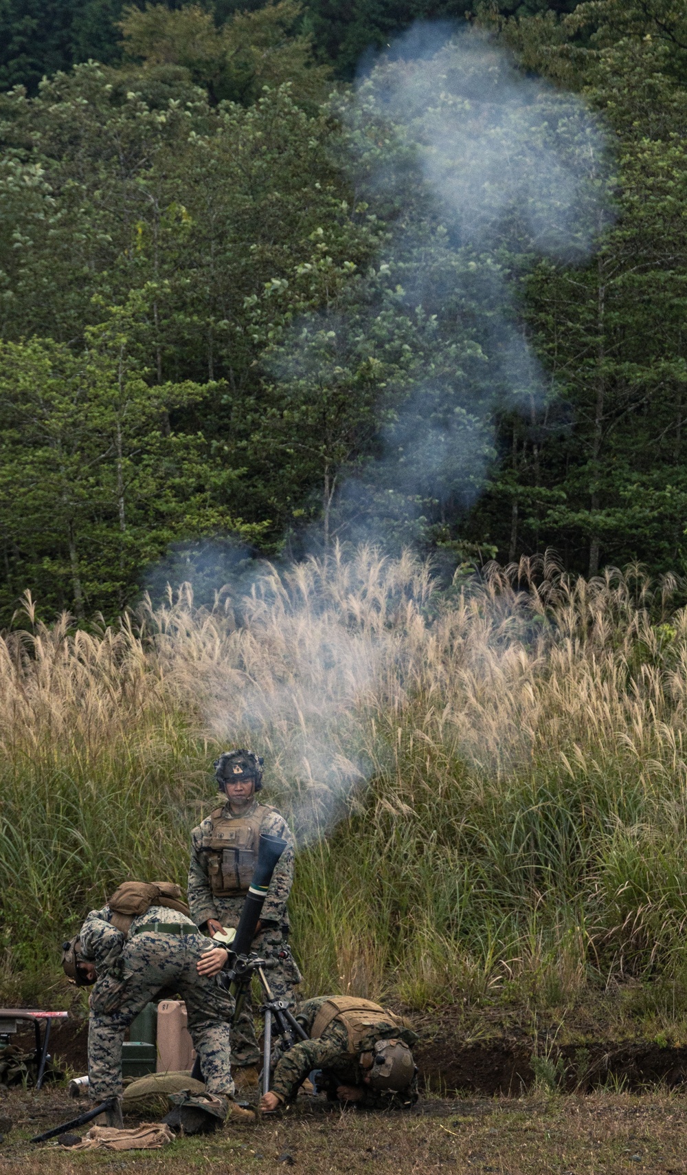 31st MEU | BLT 1/7 conducts Mortar Range