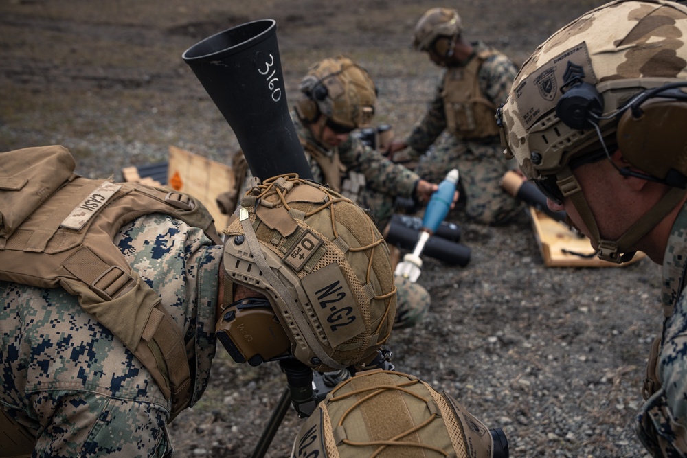 31st MEU | BLT 1/7 conduct Mortar Range