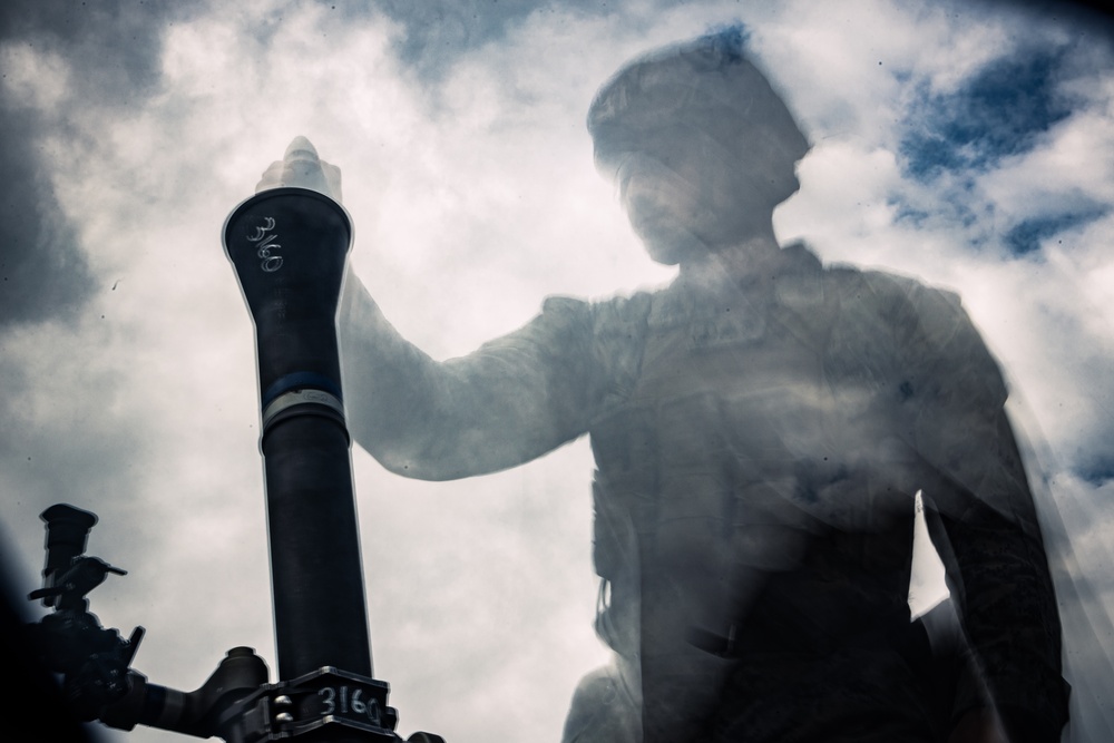 31st MEU | BLT 1/7 conducts Mortar Range