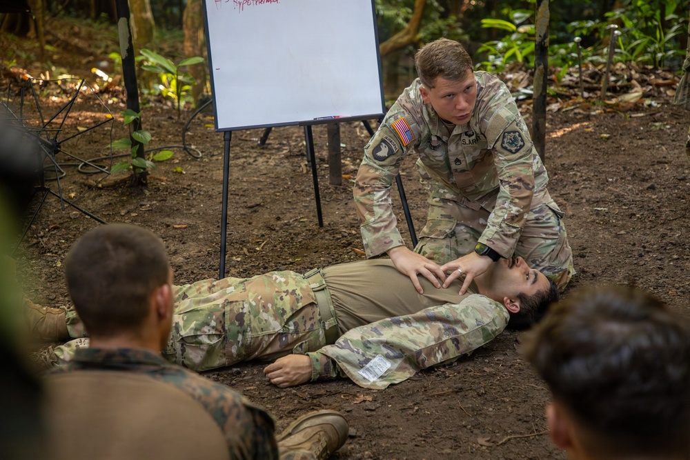 Combined Jungle Operations Training Course Medical Lanes