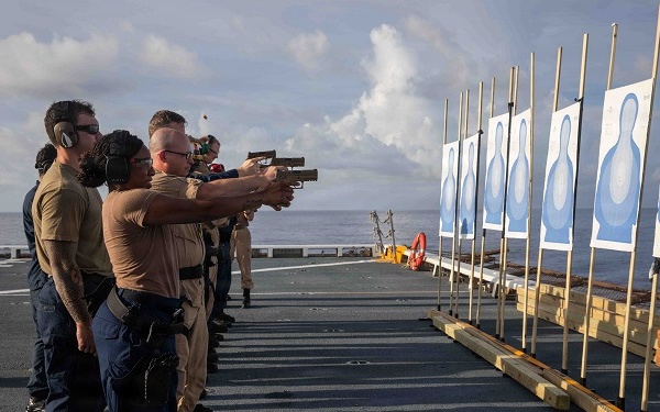 Live-Fire Exercise aboard Fort Lauderdale