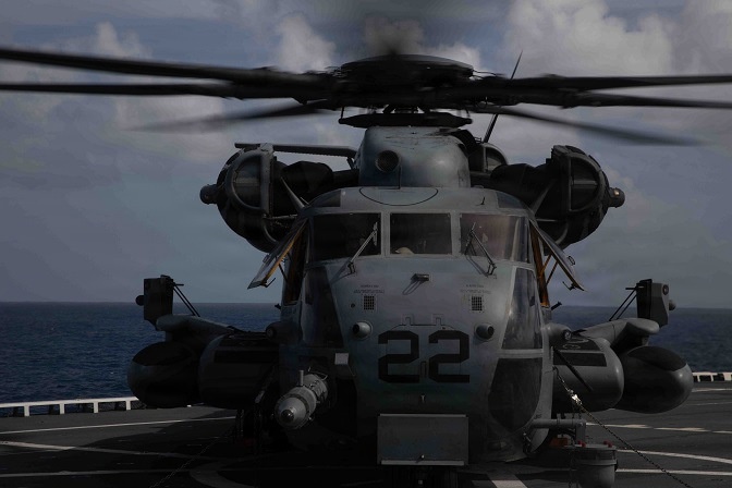 Flight Operations with CH-53 Super Stallion Flight Operations with CH-53 Super Stallion