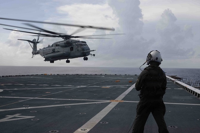 Flight Operations with CH-53 Super Stallion Flight Operations with CH-53 Super Stallion