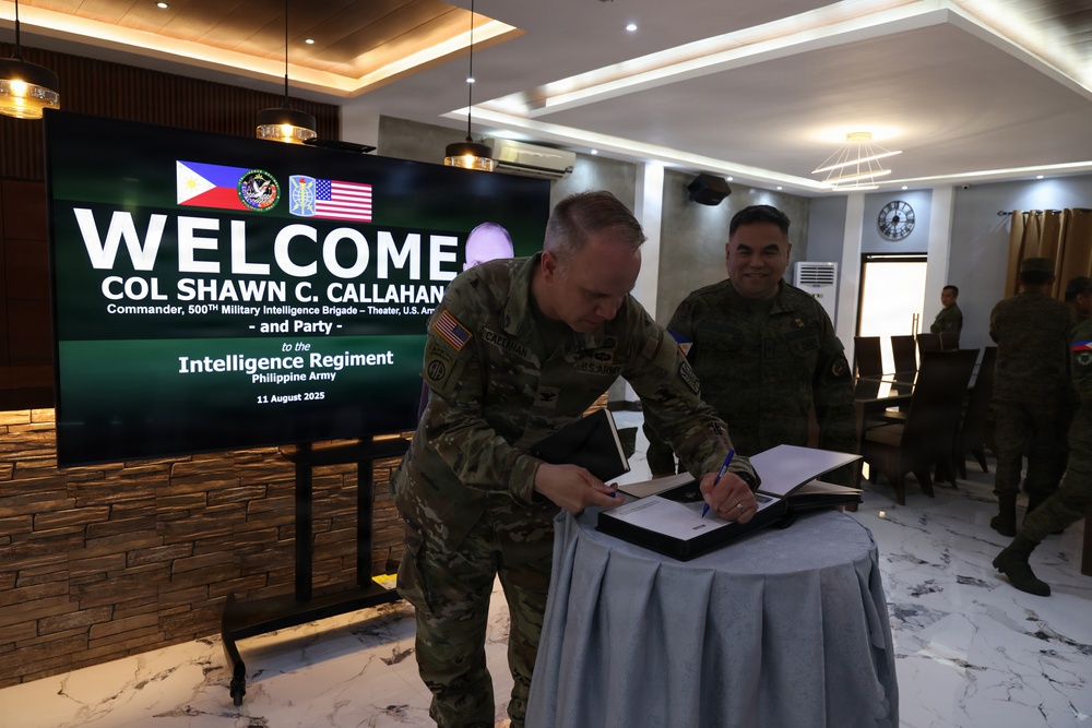 500th MIB-T Strengthens Partnership with PA Intelligence Regiment