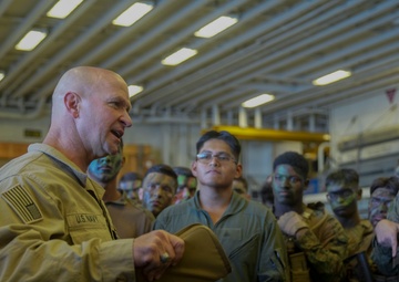 Marines and Sailors prepare to execute the Marine Corps 250th Birthday Amphibious Capabilities Demonstration