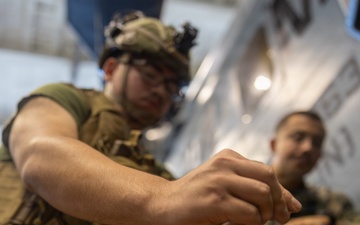 22nd MEU(SOC) | Marines Conduct Combat Life Saver Training Aboard San Antonio