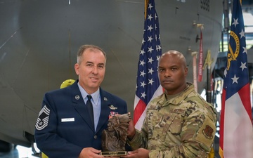 SMSgt Guy Lupica joins the Chief Master Sergeant tier