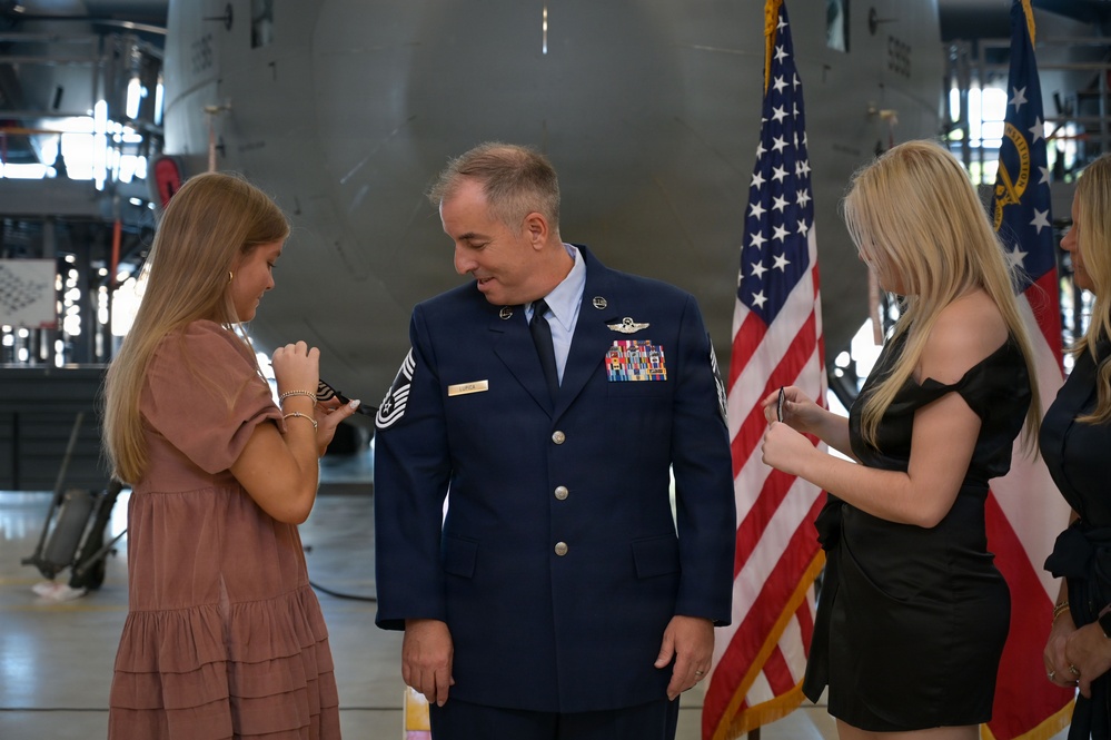 SMSgt Guy Lupica joins the Chief Master Sergeant tier