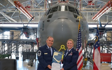 SMSgt Guy Lupica joins the Chief Master Sergeant tier