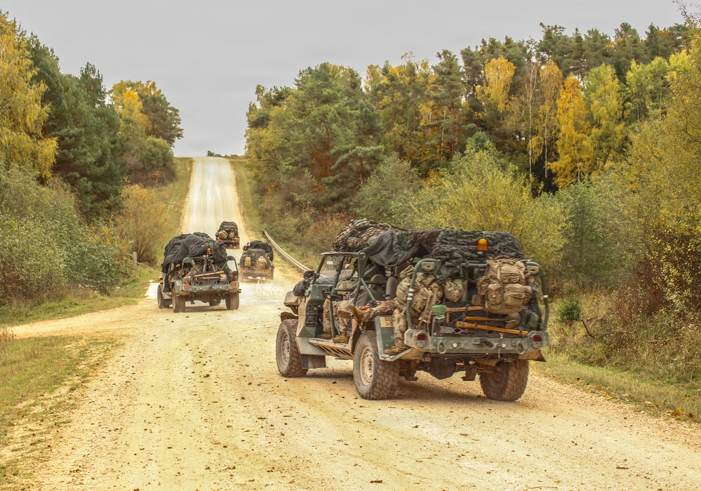 2nd Brigade, 101st Airborne Conduct Mounted Patrols at Combined Resolve 26-1