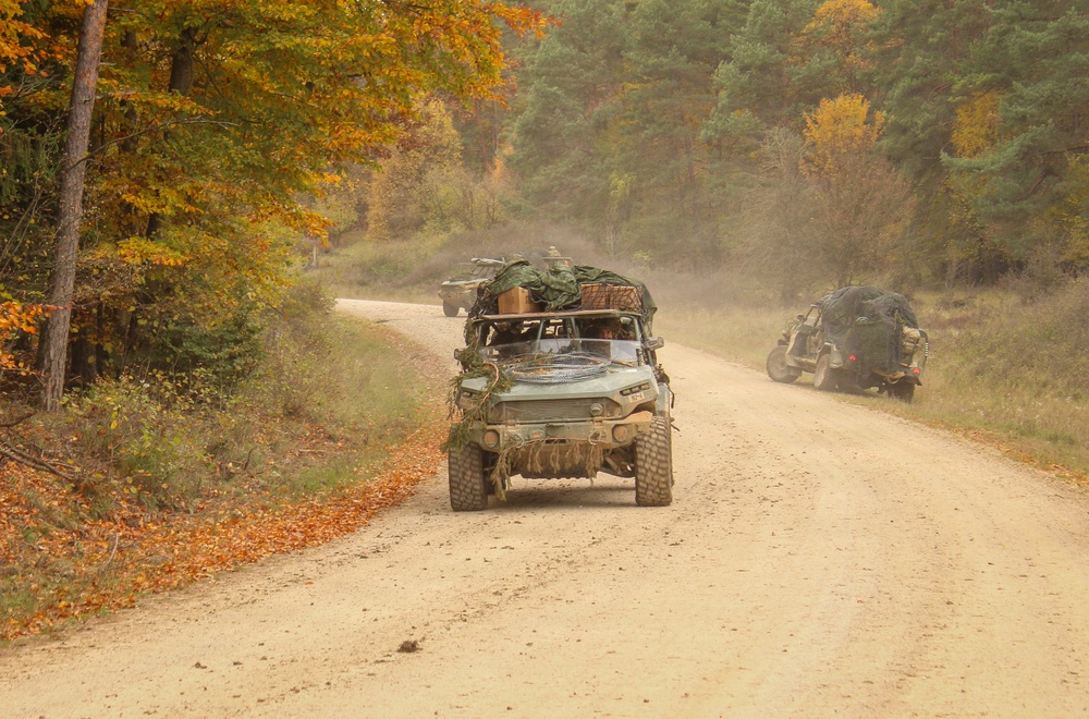 2nd Brigade, 101st Airborne Conduct Mounted Patrols at Combined Resolve 26-1