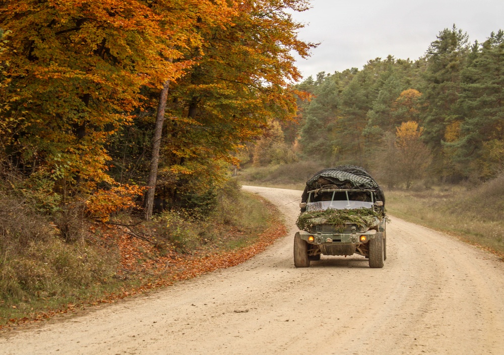 2nd Brigade, 101st Airborne Conduct Mounted Patrols at Combined Resolve 26-1