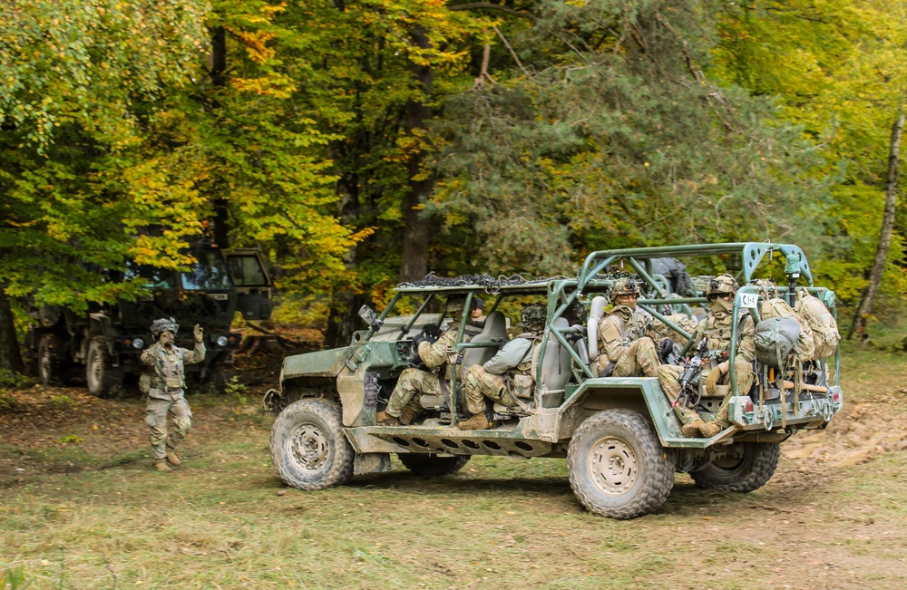 2nd Brigade, 101st Airborne Conduct Mounted Patrols at Combined Resolve 26-1
