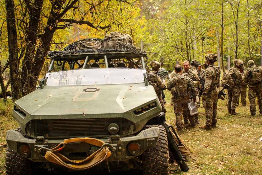 2nd Brigade, 101st Airborne Conduct Mounted Patrols at Combined Resolve 26-1