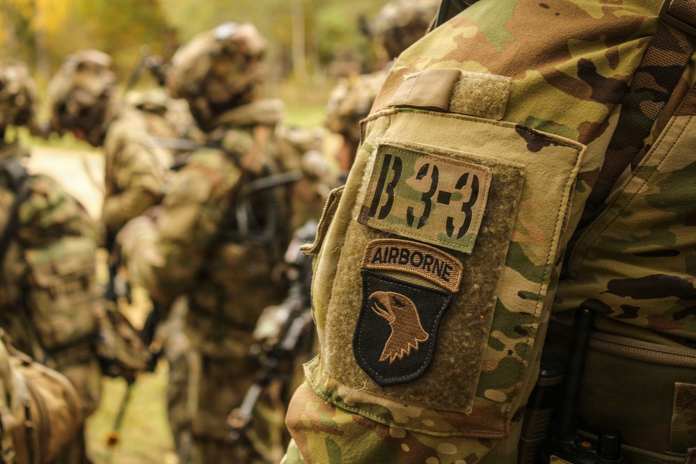1-502IN, 2nd Brigade, 101st Airborne Executes Combined Arms Rehearsal