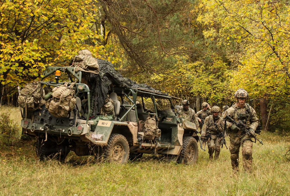 2nd Brigade, 101st Airborne Conduct Dismounted Patrols at Combined Resolve 26-1
