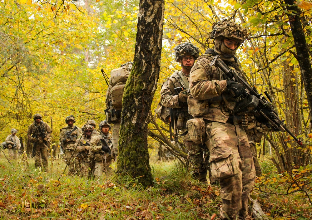 2nd Brigade, 101st Airborne Conduct Dismounted Patrols at Combined Resolve 26-1