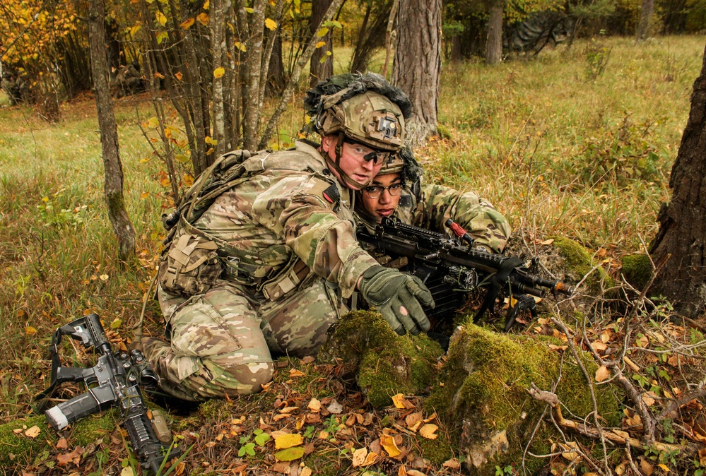 2nd Brigade, 101st Airborne Conduct Dismounted Patrols at Combined Resolve 26-1