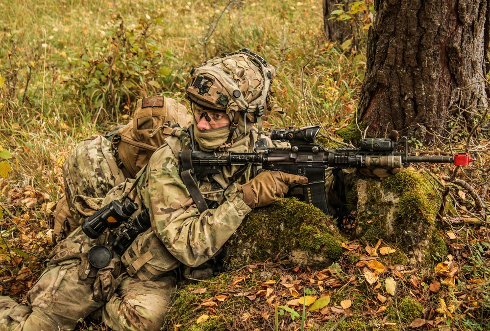 2nd Brigade, 101st Airborne Conduct Dismounted Patrols at Combined Resolve 26-1