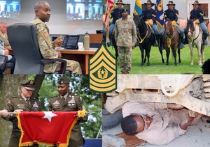 Fort McCoy Garrison command sergeant major provides updates during January 2025 town hall meeting with workforce