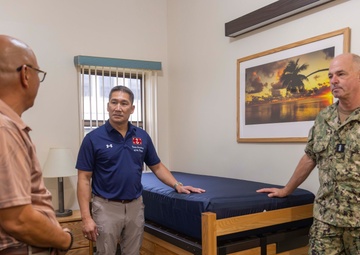 UNSECNAV visits military installations and troops across Guam