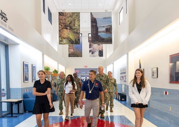 UNSECNAV visits military installations and troops across Guam