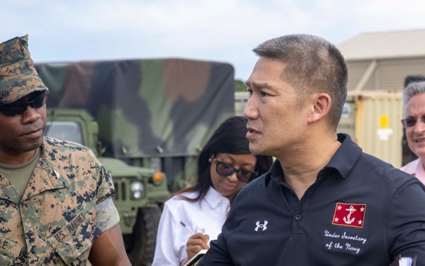 Senior Defense Official for Guam emphasizes infrastructure resilience, collaboration, readiness during Guam visit