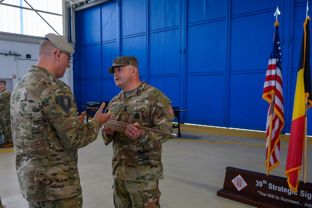 Change of Responsibility 39th Strategic Signal Battalion
