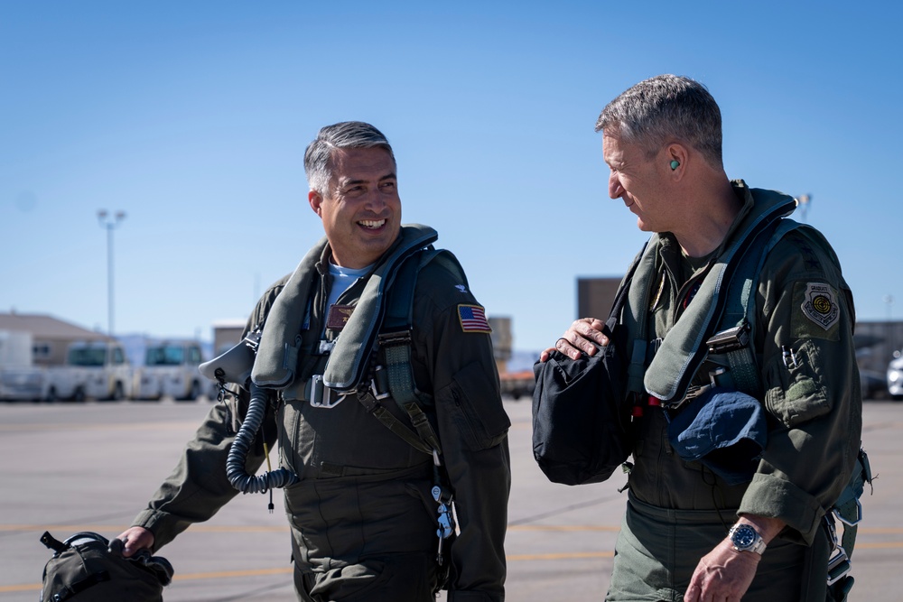 CJCS Visits Naval Aviation Warfighting Development Center