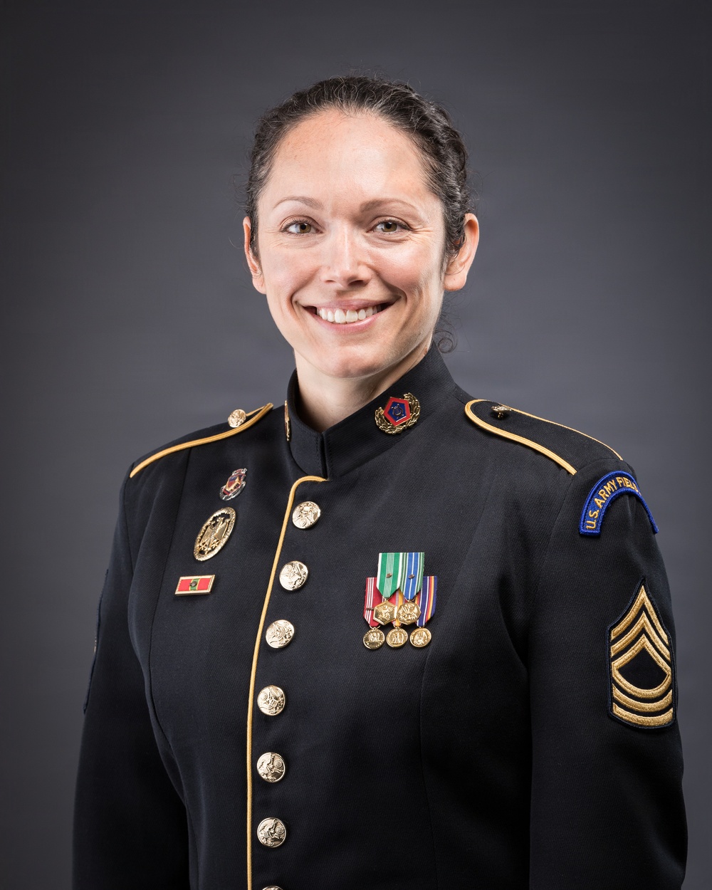 Master Sgt. Lauren Urquhart - Production Element Leader - U.S. Army Field Band Headshot Master Sgt. Lauren Urquhart - Production Element Leader - U.S. Army Field Band Headshot