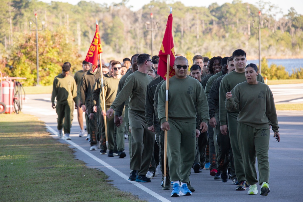Wounded Warrior Battalion-East Semiquincentenial run challenge