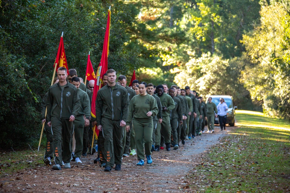 Wounded Warrior Battalion-East Semiquincentenial run challenge