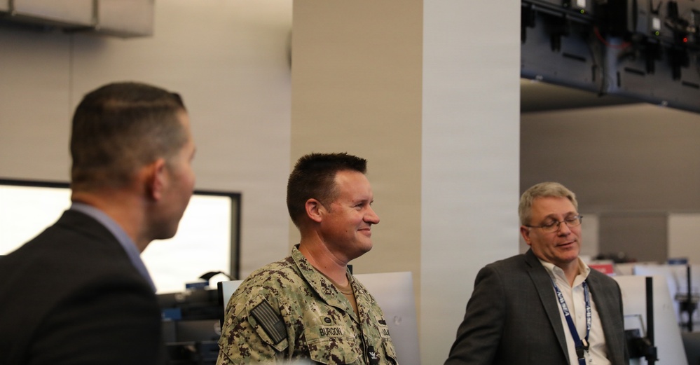 NSWC Corona CO and TD Tour NSWC Corona Chamberlain Hall/Hefti GLOC