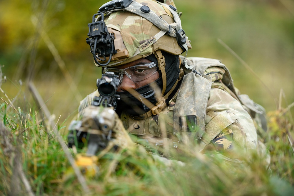 101st Airborne Division Soldiers Strengthen Interoperability During Combined Resolve 26-1