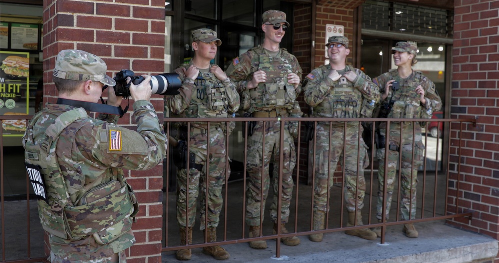 129th Mobile Public Affairs Detachment Covers Alabama Patrol 129th Mobile Public Affairs Detachment Covers Alabama Patrol