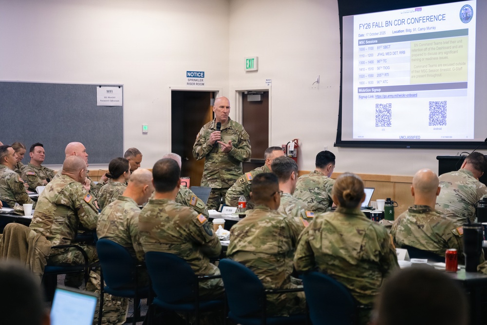 Washington Army Guard Commanders Focus on Readiness, Retention, and Transformation at Annual Conference
