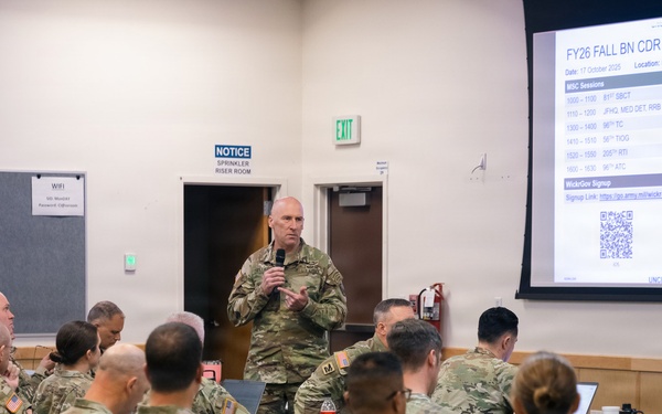 Washington Army Guard Commanders Focus on Readiness, Retention, and Transformation at Annual Conference