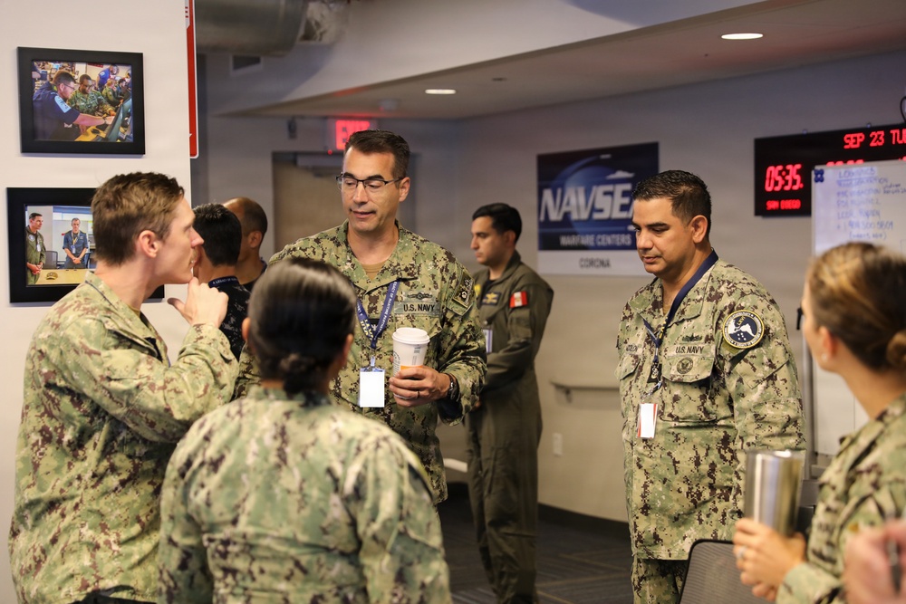 NSWC Corona Chamberlain Hall/Hefti GLOC hosts participants for UNITAS 2025