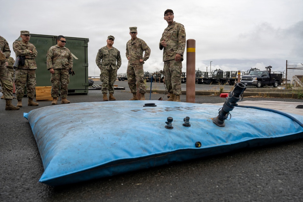 921st CRS teams up with 60th CES for hygiene pallet training 921st CRS teams up with 60th CES for hygiene pallet training