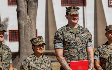 13th MEU Corpsman Fleet Marine Force Pinning Ceremony